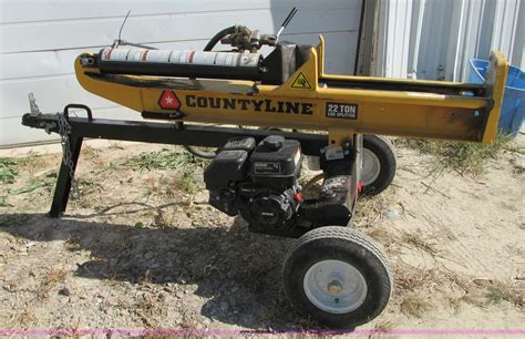 Consumer grade log splitters are perfect for the homeowner who has a fireplace or 2 that they plan to feed through the winter or an outdoor fire ring. . Countyline log splitter